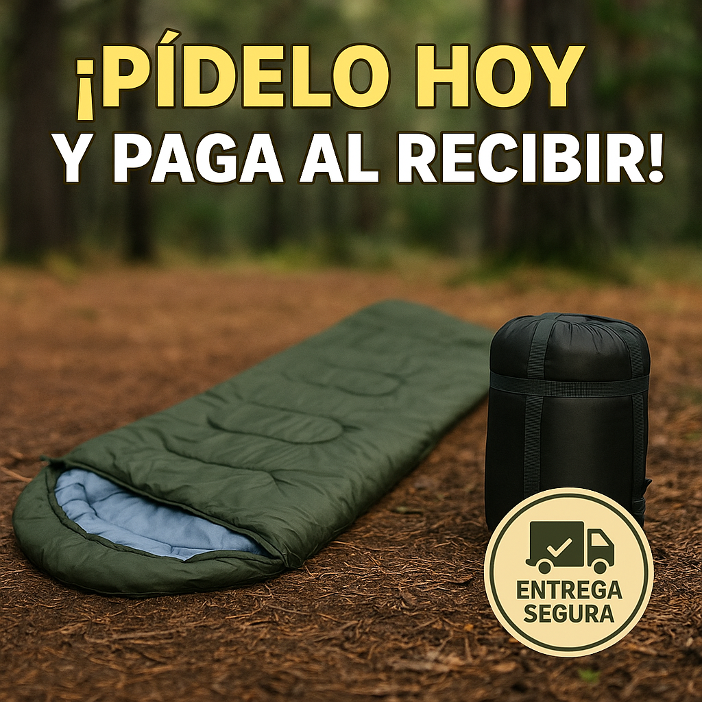 Cómodo, Ligero y Fácil de Llevar - BOLSA DE ALGODON CAMPING