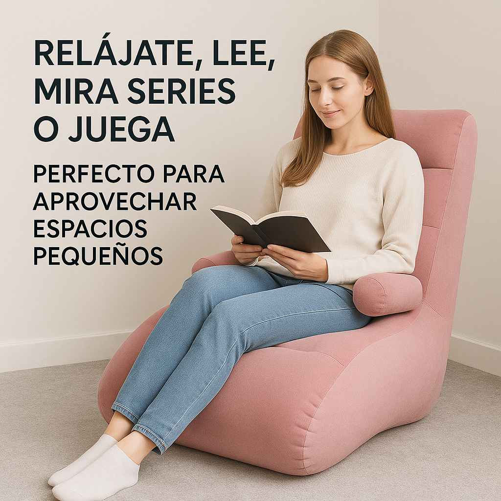 Sofá Inflable Portátil – Material Resistente y Fácil Inflado - SOFA INFLABLE