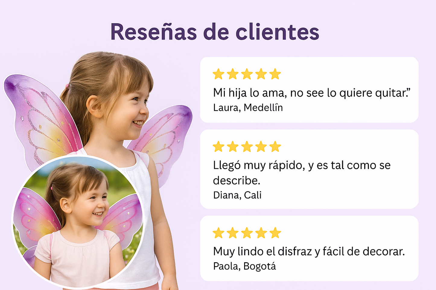 Convierte su imaginación en magia con sus propias alas - ALAS MARIPOSA.