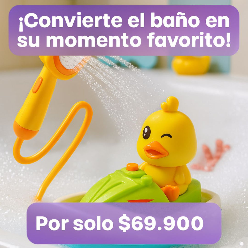 ¡Convierte la hora del baño en su momento favorito! - PATITOS DE DUCHA