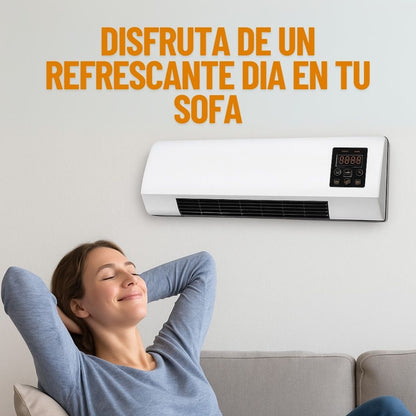 ¡Revoluciona tu espacio! Aire acondicionado y calefactor 2 en 1.