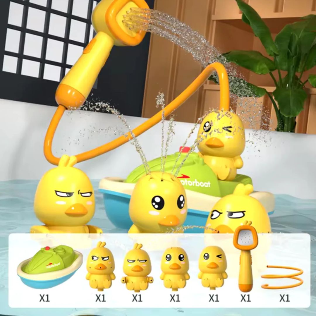 ¡Convierte la hora del baño en su momento favorito! - PATITOS DE DUCHA.