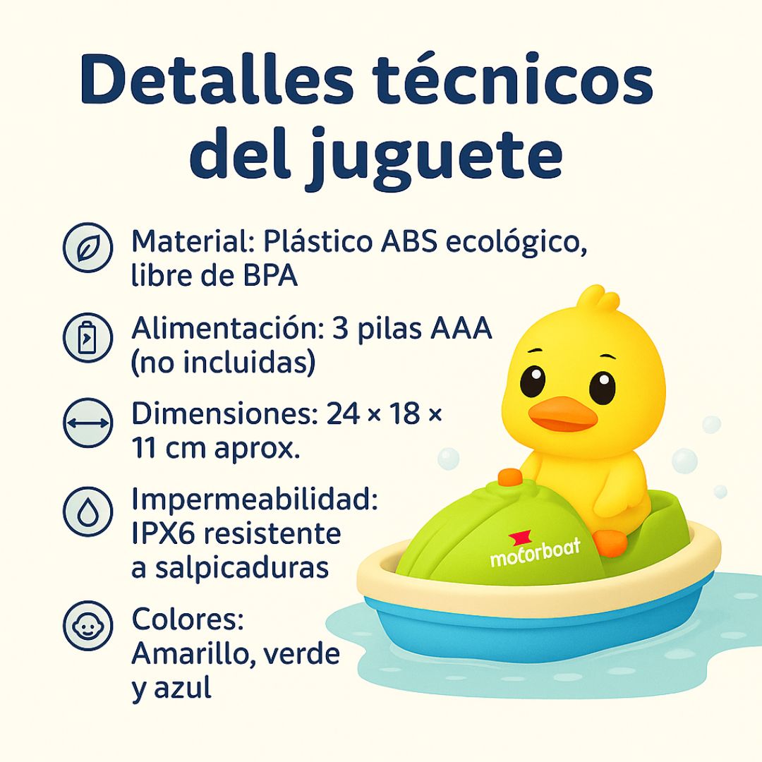 ¡Convierte la hora del baño en su momento favorito! - PATITOS DE DUCHA.