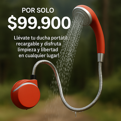 Tu Ducha, Donde Quieras y Cuando Quieras - Set De Ducha Portatil