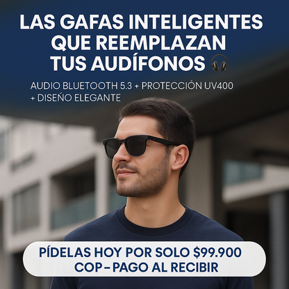 Ligeras, cómodas y con un sonido que te sorprenderá. - GAFAS INTELIGENTES