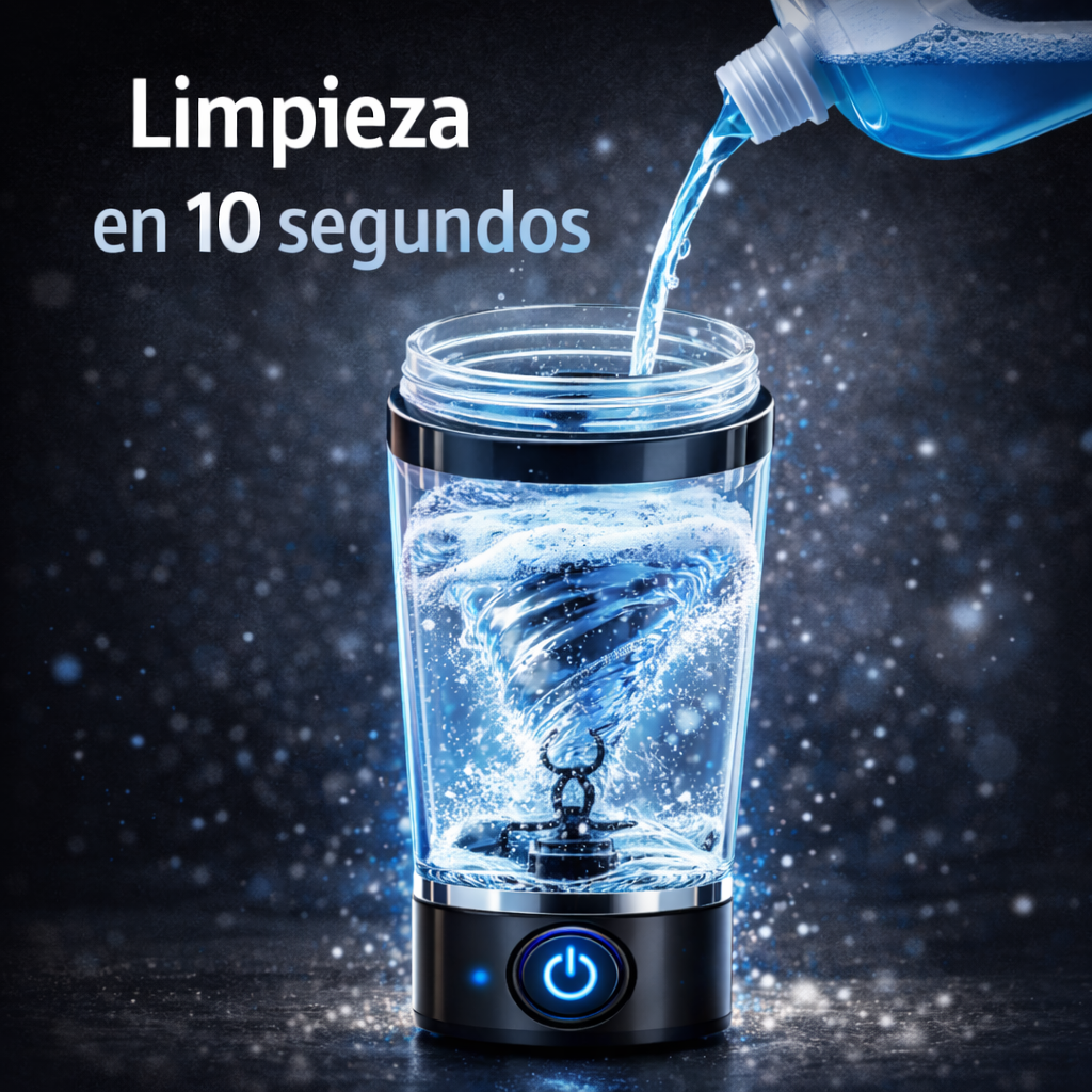 Tu batido perfecto, sin esfuerzo - Botella Mezcladora Electrica