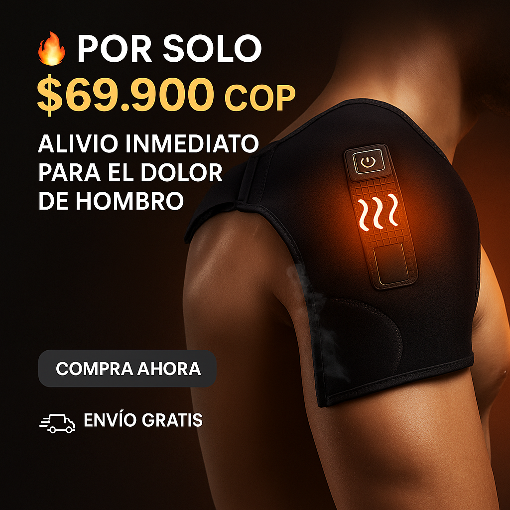 Confort, salud y descanso en una sola prenda - Hombrera Térmica