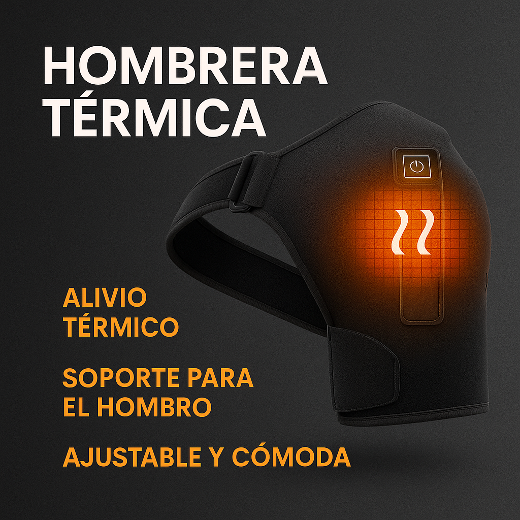 Confort, salud y descanso en una sola prenda - Hombrera Térmica