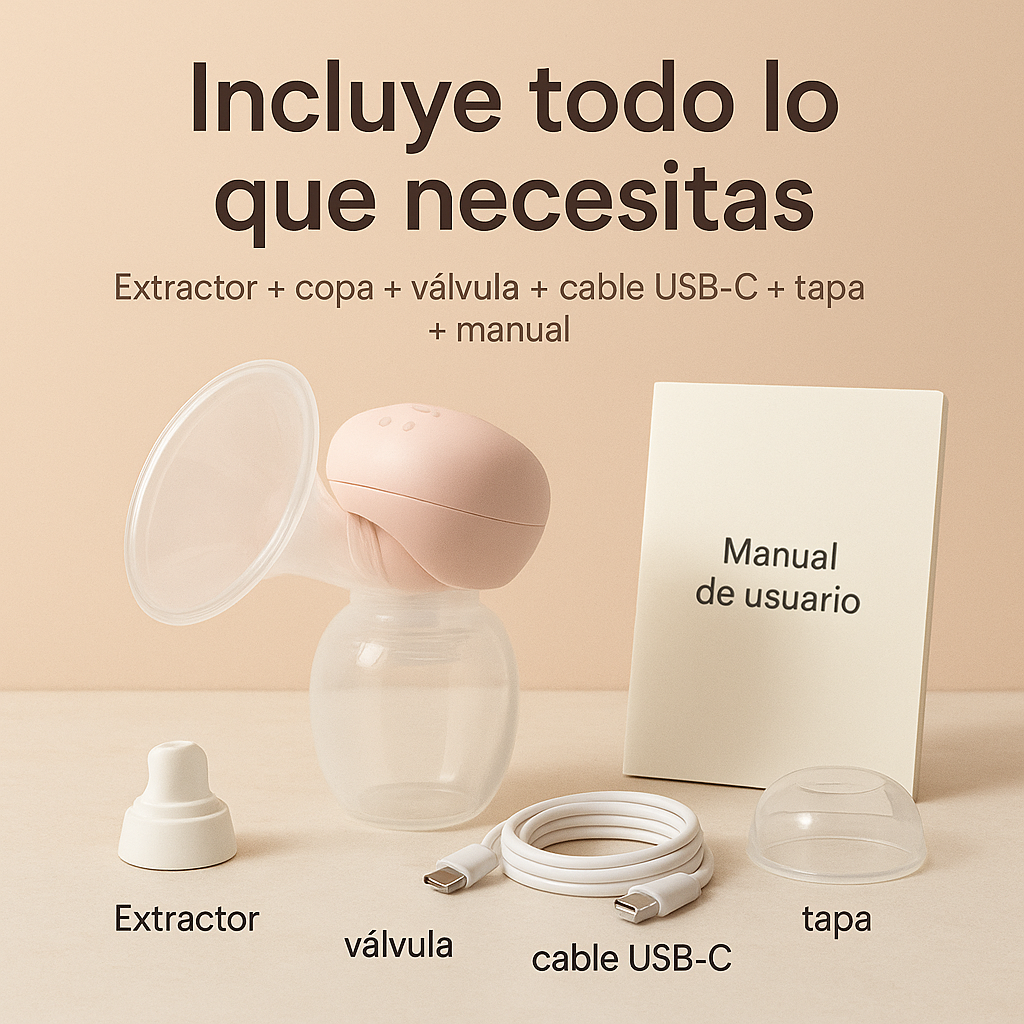 La nueva forma de extraer leche - Extractor De Leche Materna Portatil