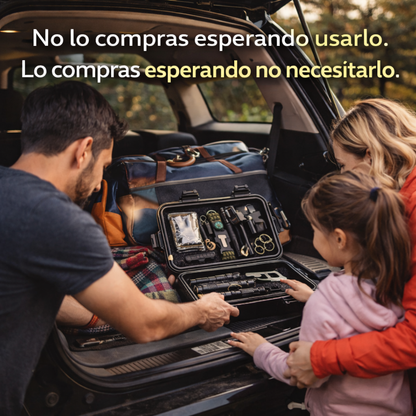 Estar preparado es una decisión inteligente - Kit De Supervivencia 14 Piezas