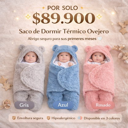 Envuelve su mundo en suavidad - Sleeping Ovejero Para Bebe