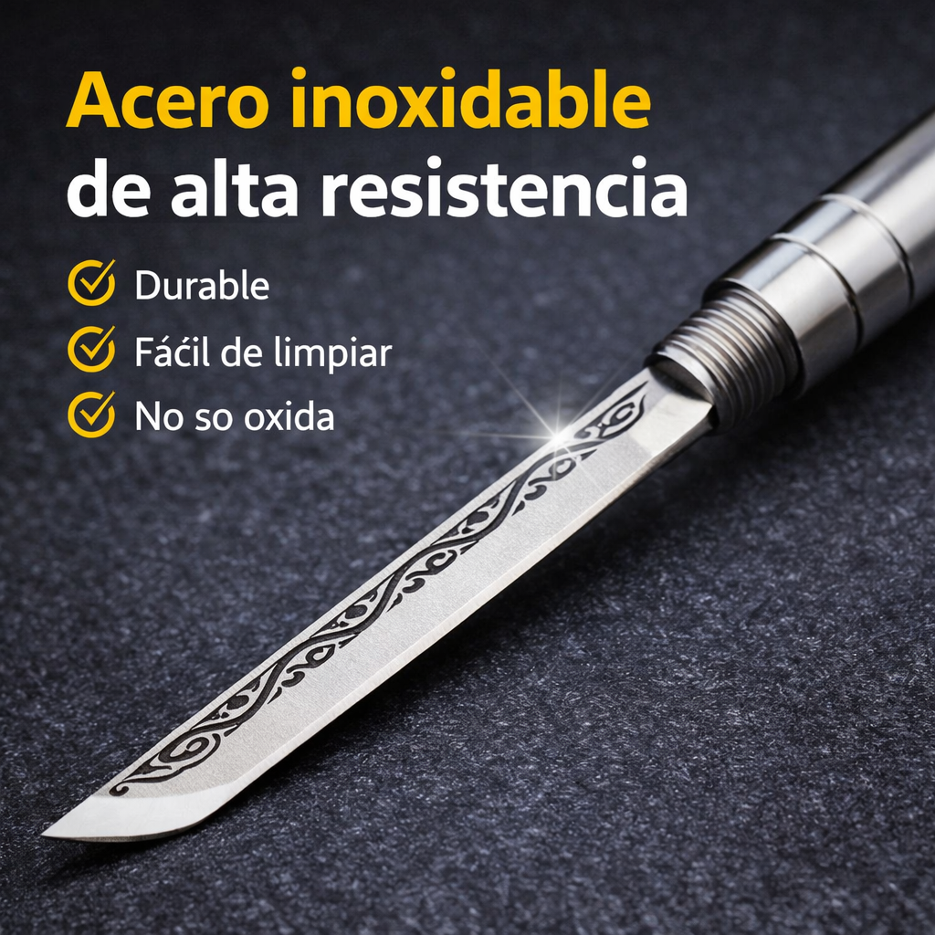 El cuchillo que nadie nota… hasta que lo necesitas - CUCHILLO FENIX DROPS.