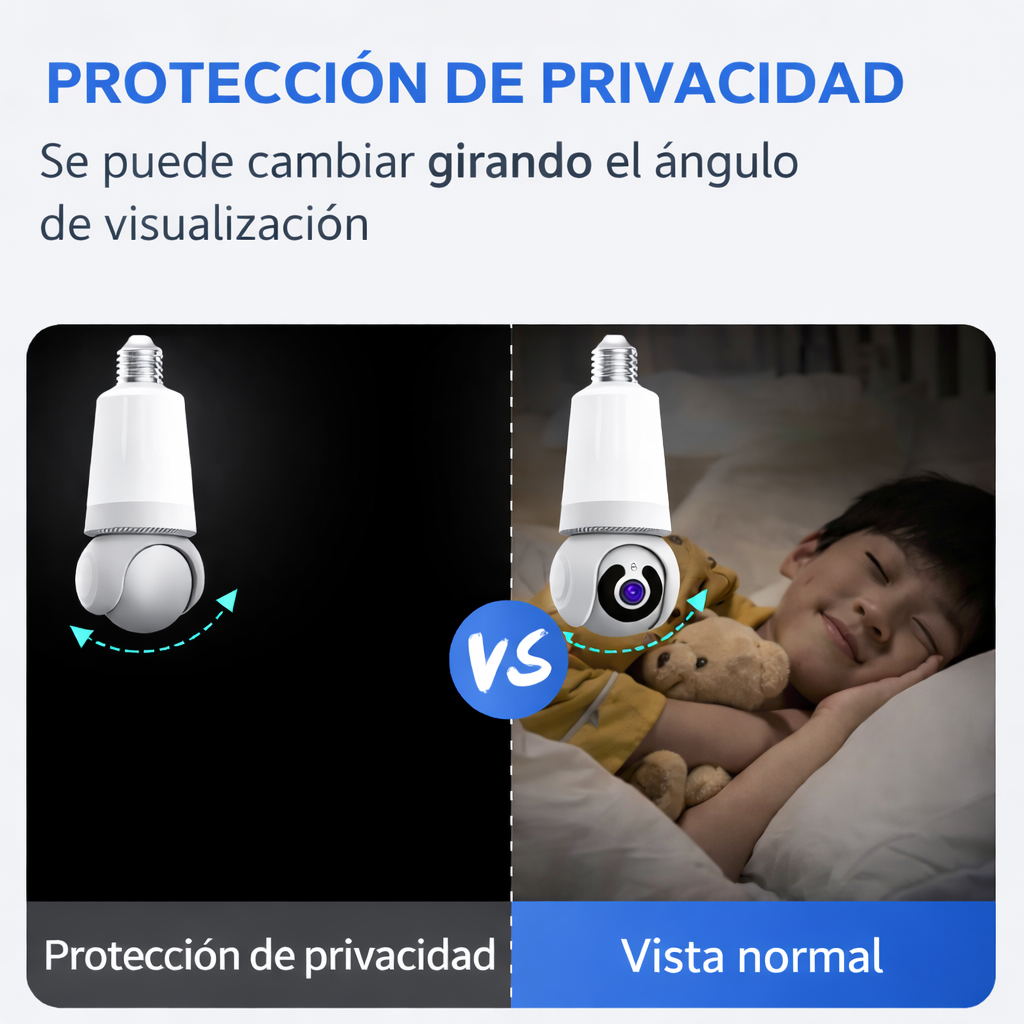 Discreta por fuera. Poderosa por dentro - Camara Tipo Lampara
