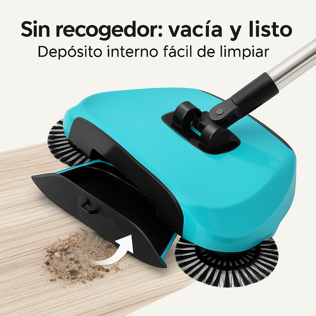 ¡La limpieza más fácil llegó HOY! - BARREDOR MANUAL