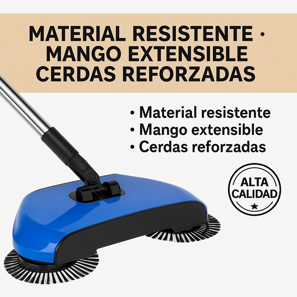 ¡La limpieza más fácil llegó HOY! - BARREDOR MANUAL