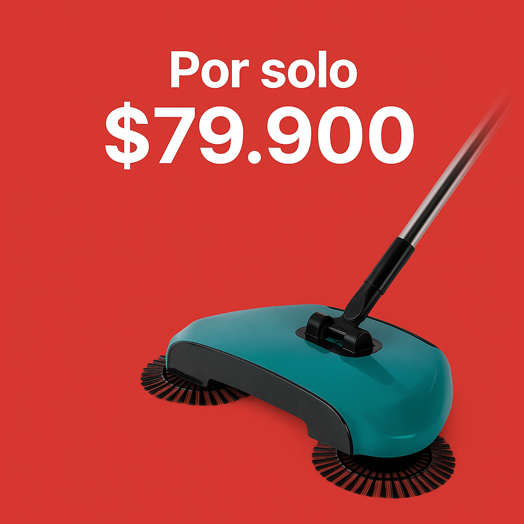 ¡La limpieza más fácil llegó HOY! - BARREDOR MANUAL
