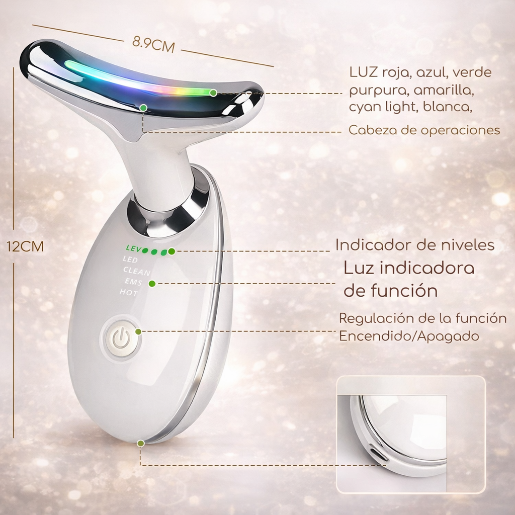 El lifting en casa que tu piel estaba esperando - Masajeador Facial