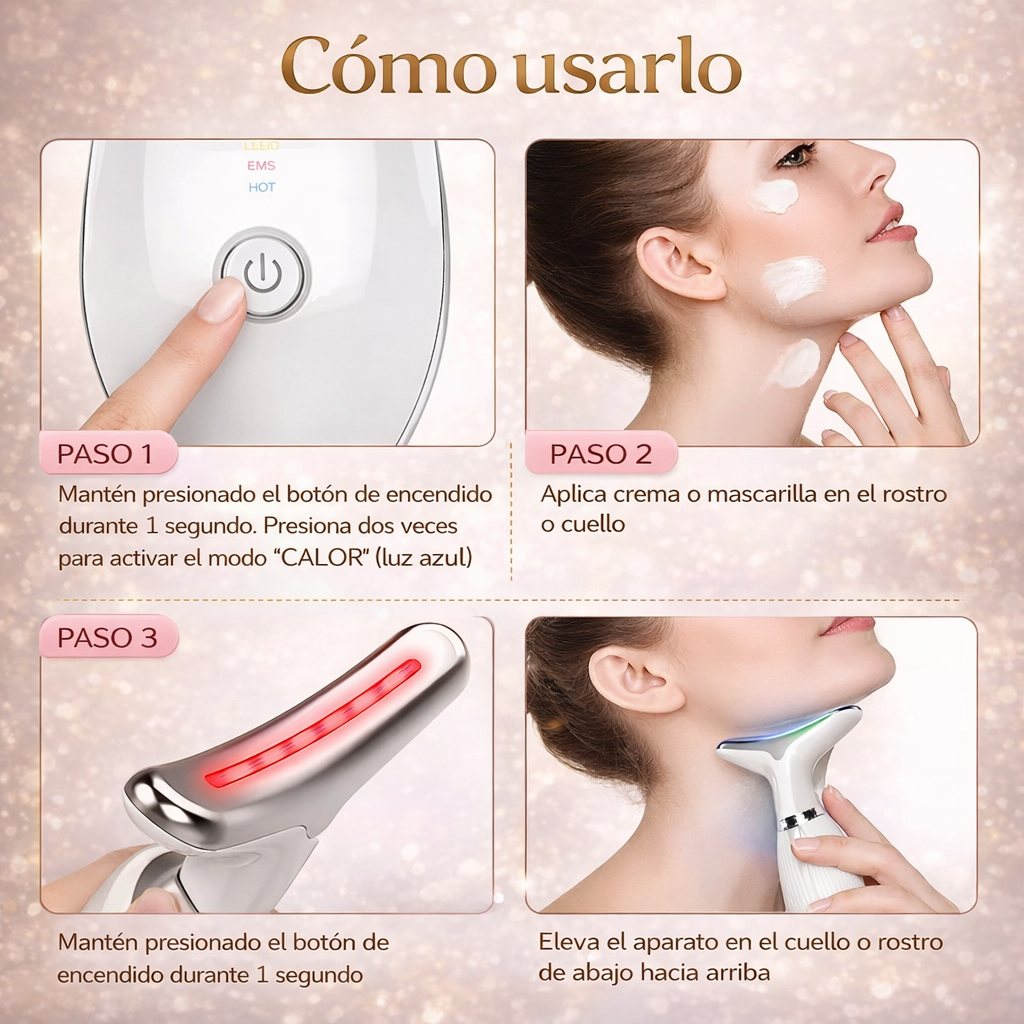 El lifting en casa que tu piel estaba esperando - Masajeador Facial