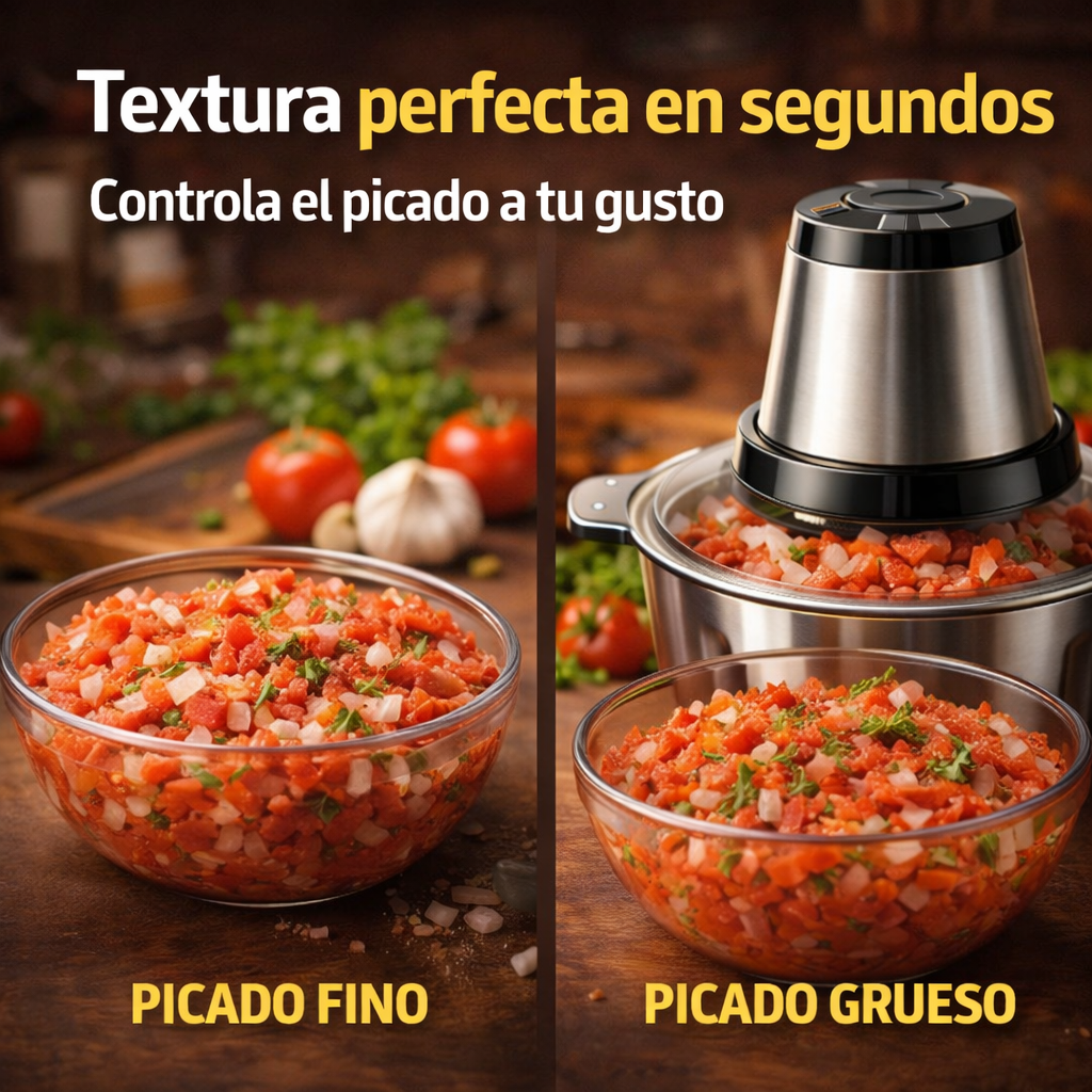 Diseñado para facilitarte la vida en la cocina desde el primer uso - Picador Electrico