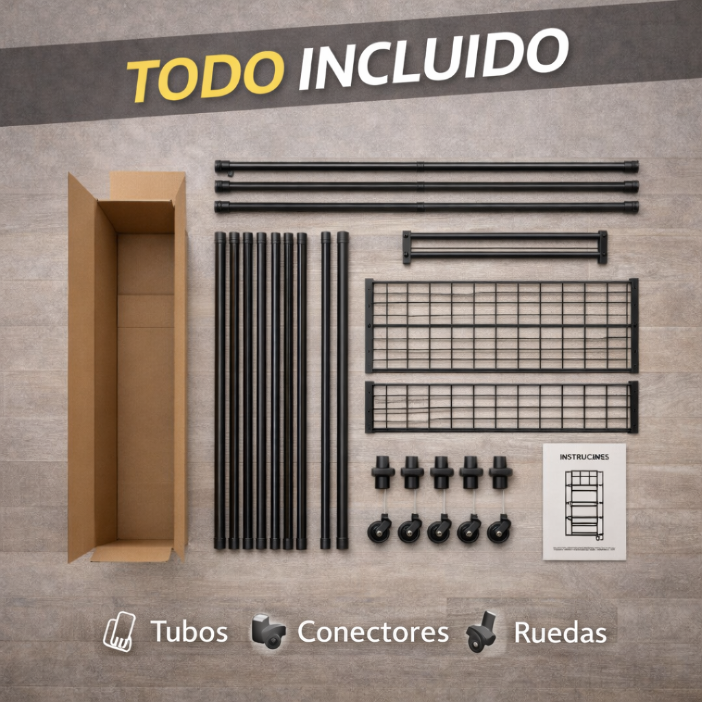 Tu cuarto no es pequeño, solo le falta una solución inteligente de organización - Perchero Zapatero De 4 Niveles