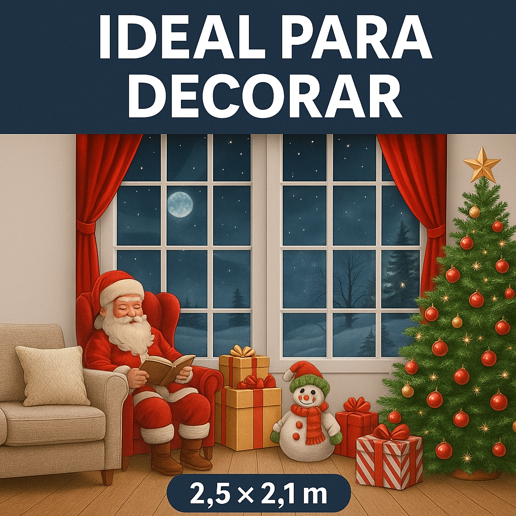 ¡Crea el Mejor Fondo para tus Fotos Navideñas! - TELON NAVIDEÑO