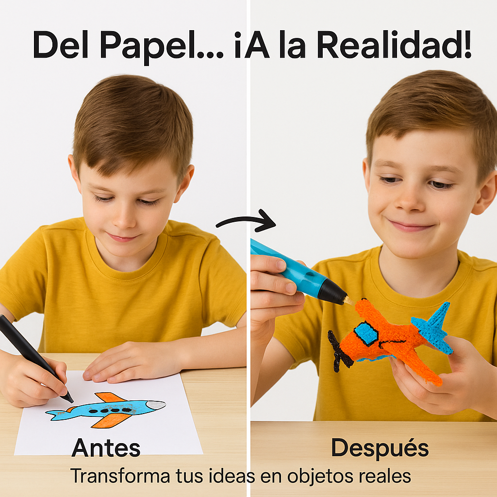¡Oferta Black Friday! Lápiz 3D Profesional + Filamentos Incluidos