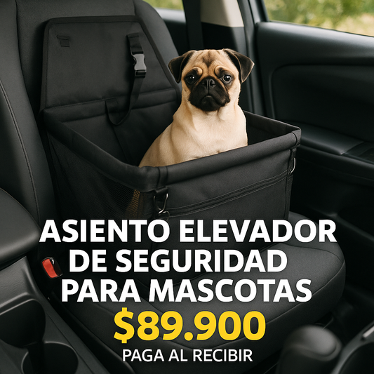 Tu perro seguro y cómodo en el carro - BOLSO DE MASCOTAS PARA CARRO