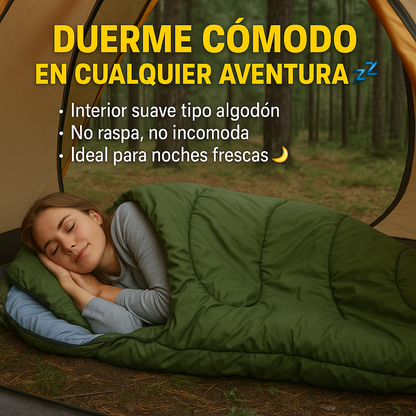 Cómodo, Ligero y Fácil de Llevar - BOLSA DE ALGODON CAMPING