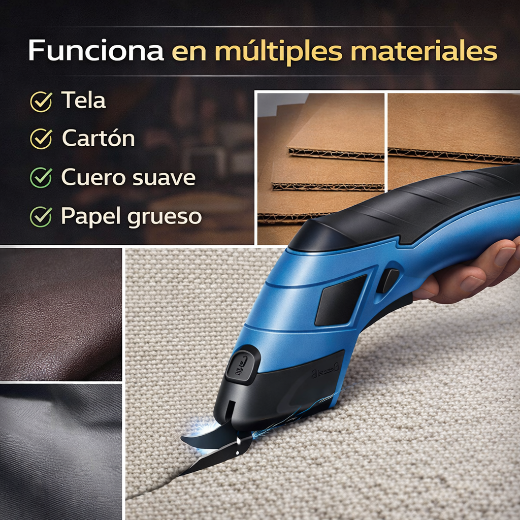 La forma más rápida y cómoda de cortar - TIjeras Electricas Inalambricas