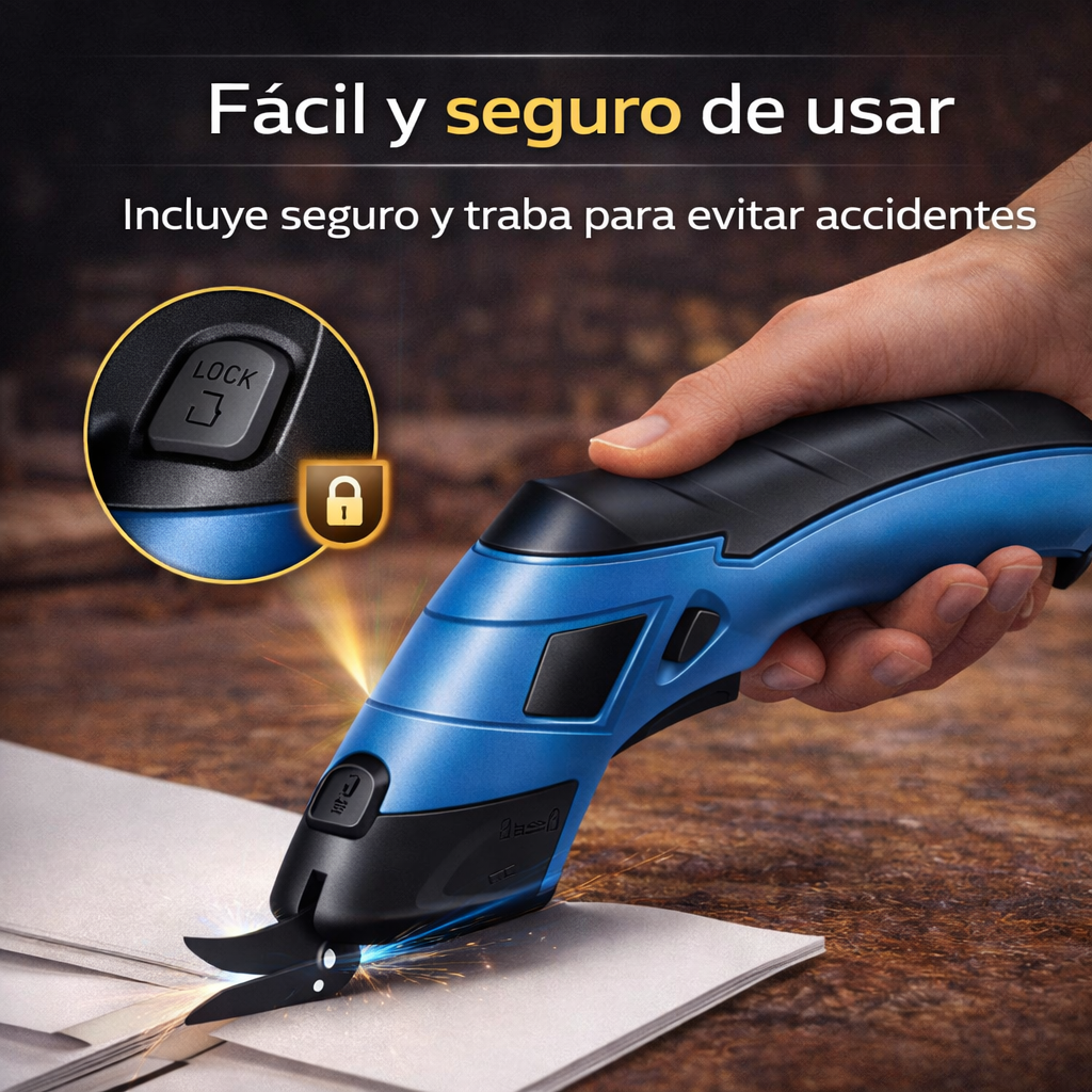 La forma más rápida y cómoda de cortar - TIjeras Electricas Inalambricas