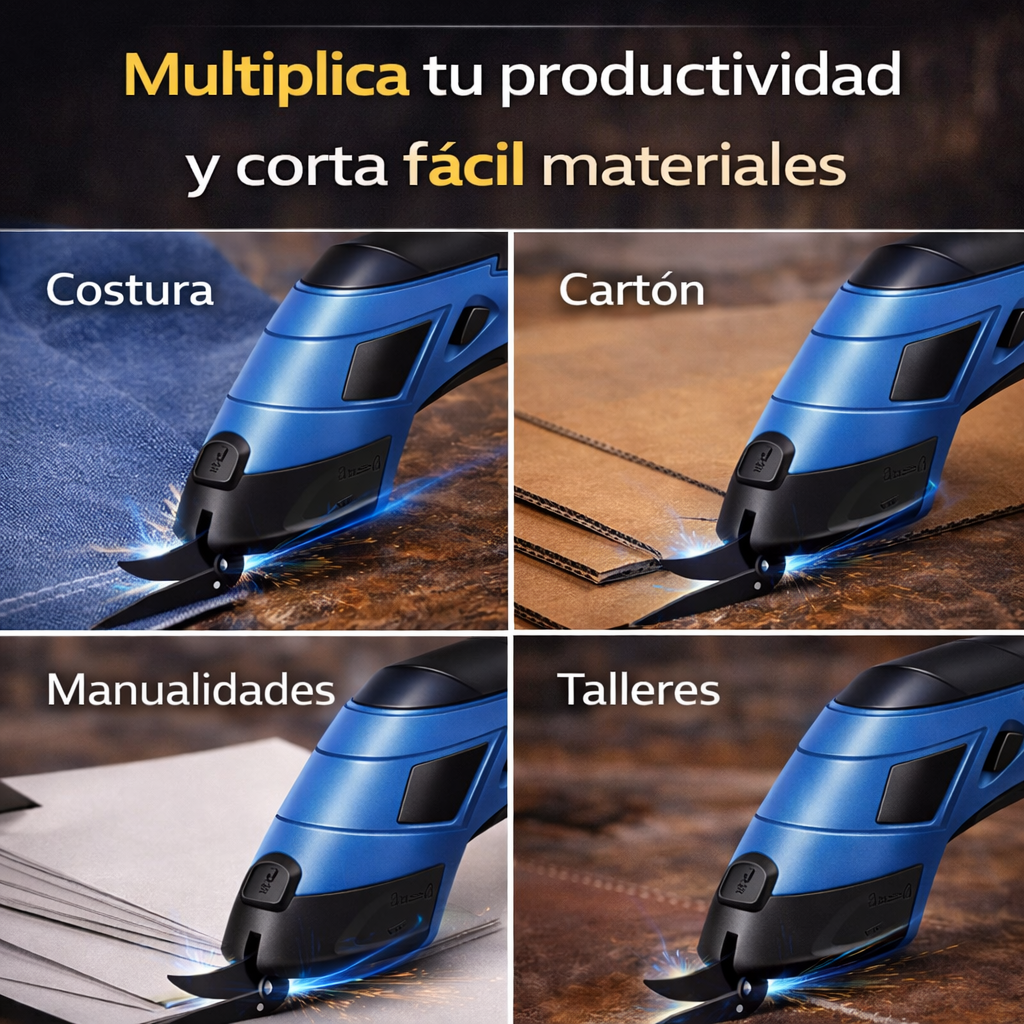 La forma más rápida y cómoda de cortar - TIjeras Electricas Inalambricas