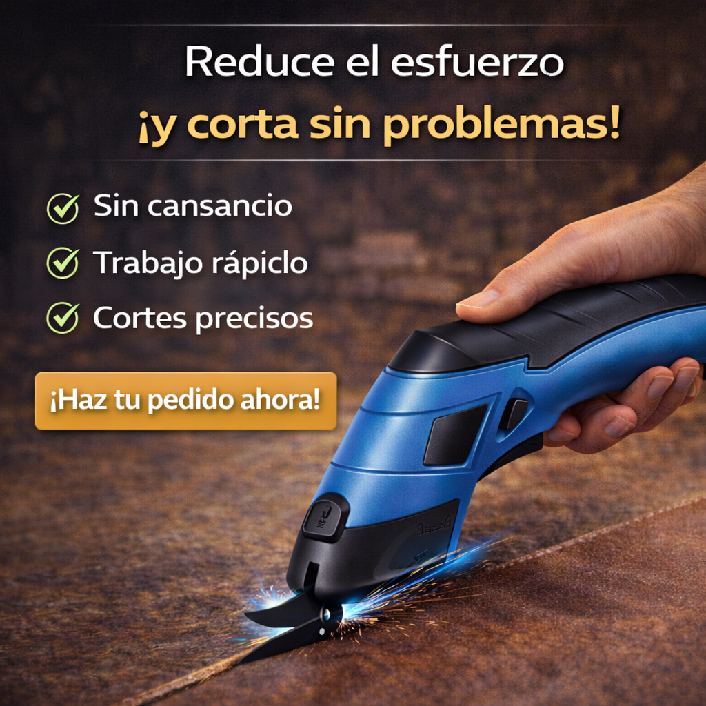 La forma más rápida y cómoda de cortar - TIjeras Electricas Inalambricas