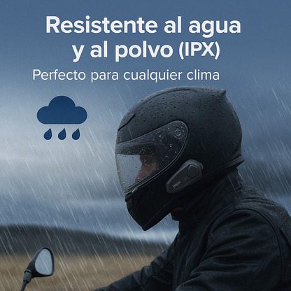 Intercomunicador BT-12: Conecta, Comunica y Disfruta Cada Viaje - INTERCOMUNICADOR BT12