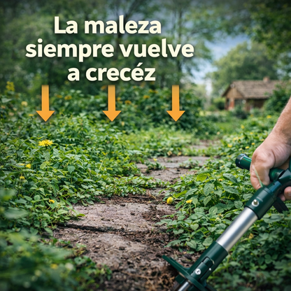 ¿Cansado de que la maleza vuelva a crecer? Arráncala desde la raíz - Extractor De Malezas
