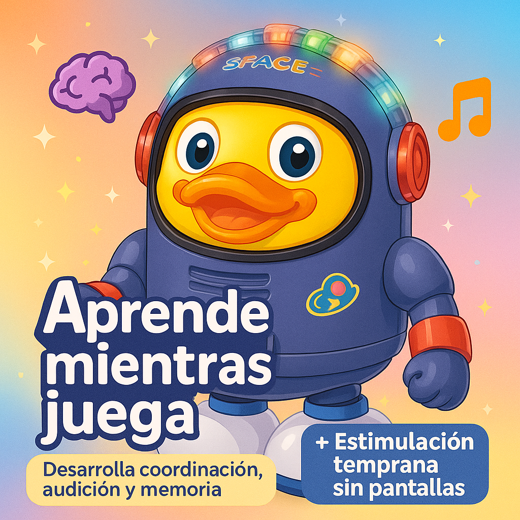 Estimula coordinación, audición y memoria desde los primeros años - PATO BAILARIN