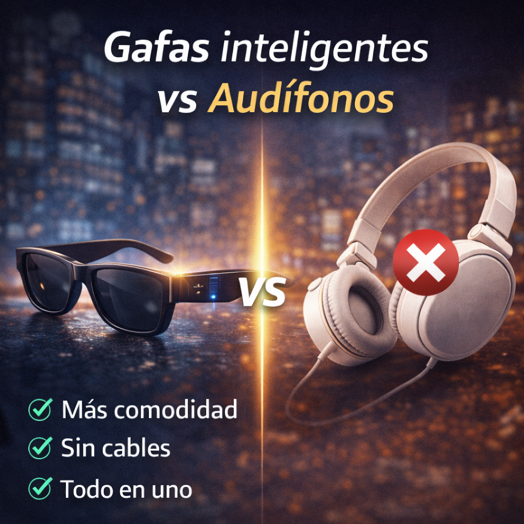 El accesorio que todos están empezando a usar 🔥 - Gafas Inteligentes Bluetooth