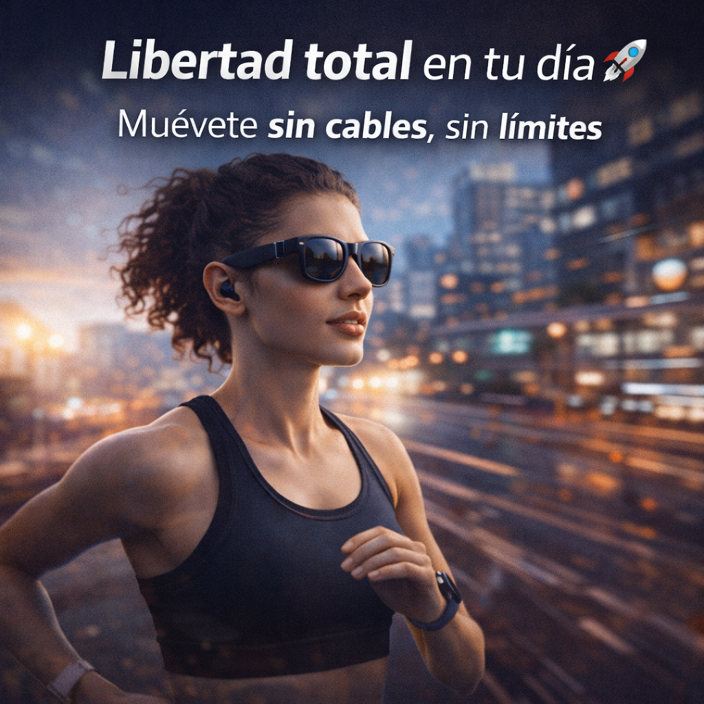 El accesorio que todos están empezando a usar 🔥 - Gafas Inteligentes Bluetooth