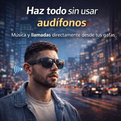 El accesorio que todos están empezando a usar 🔥 - Gafas Inteligentes Bluetooth