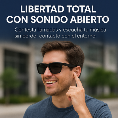 Ligeras, cómodas y con un sonido que te sorprenderá. - GAFAS INTELIGENTES