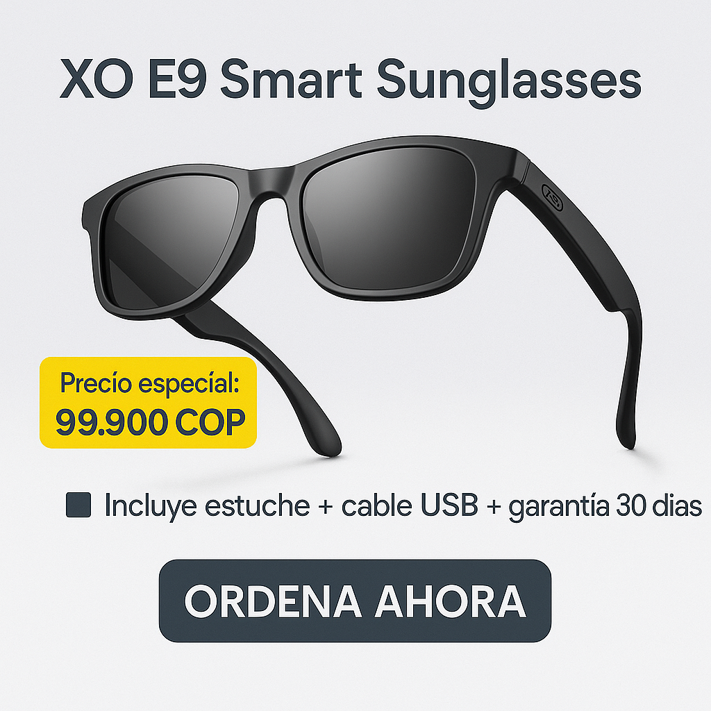Ligeras, cómodas y con un sonido que te sorprenderá. - GAFAS INTELIGENTES
