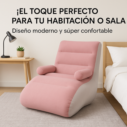 Sofá Inflable Portátil – Material Resistente y Fácil Inflado - SOFA INFLABLE