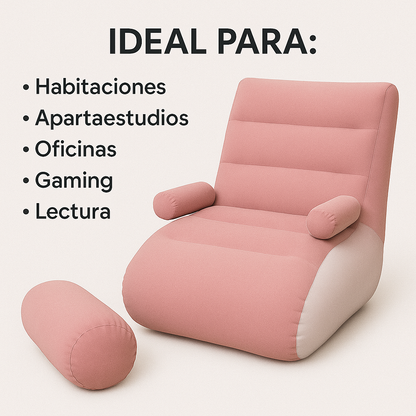 Sofá Inflable Portátil – Material Resistente y Fácil Inflado - SOFA INFLABLE