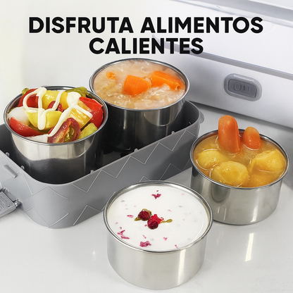 ¡Tu comida caliente siempre contigo! - LONCHERA ELECTRICA