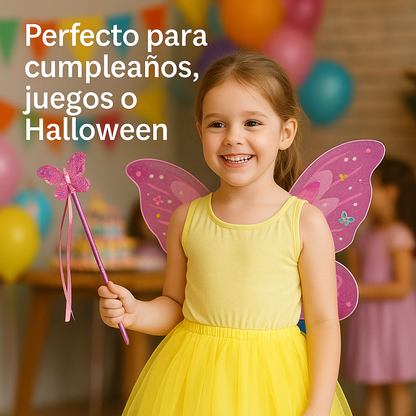Convierte su imaginación en magia con sus propias alas - ALAS MARIPOSA.