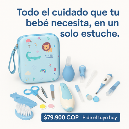 Todo el cuidado que tu bebé necesita, en un solo estuche - SET HIGIENE.