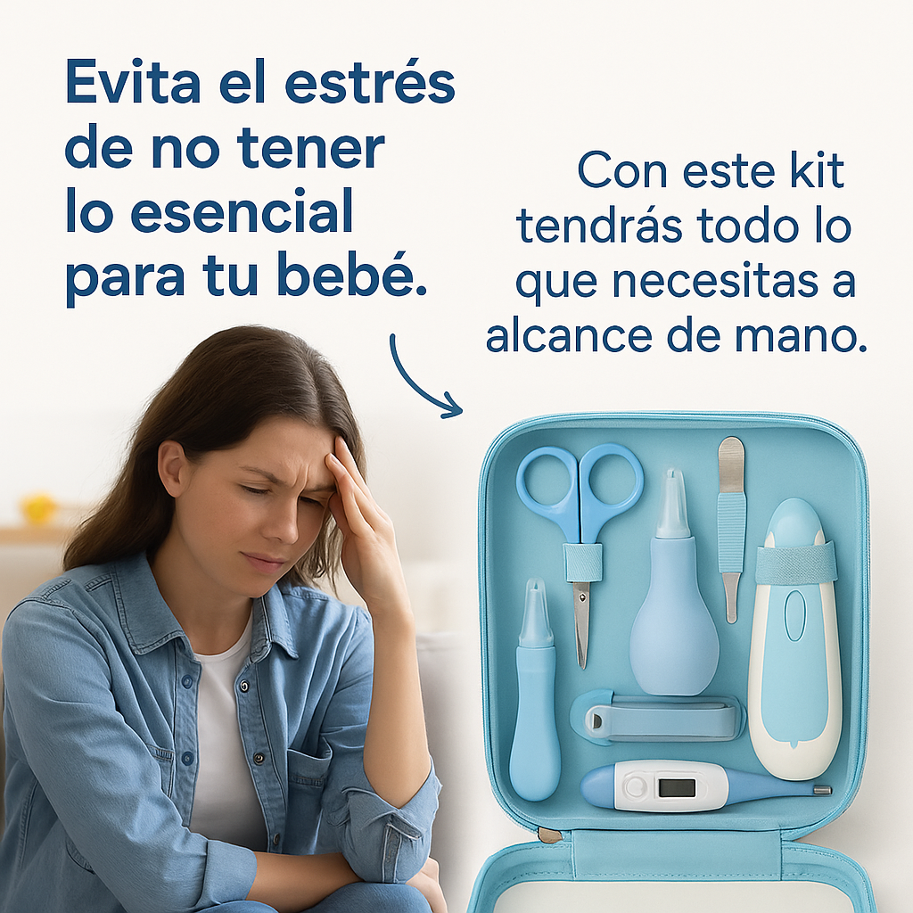 Todo el cuidado que tu bebé necesita, en un solo estuche - SET HIGIENE.
