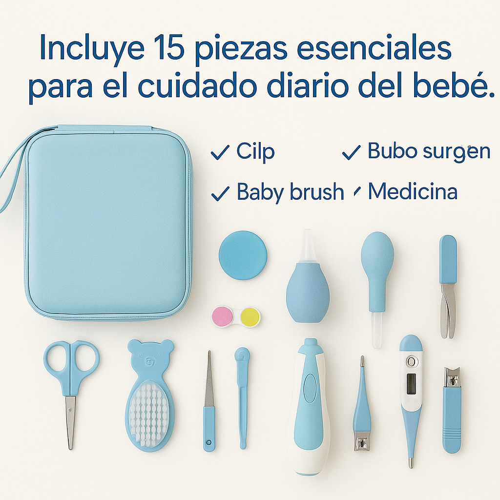 Todo el cuidado que tu bebé necesita, en un solo estuche - SET HIGIENE.