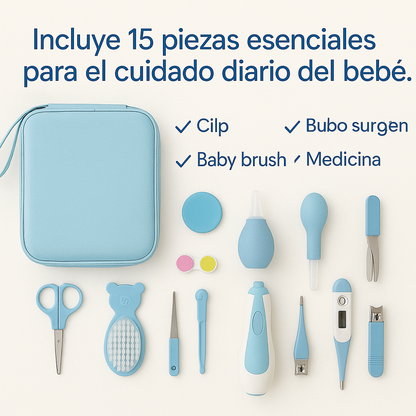 Todo el cuidado que tu bebé necesita, en un solo estuche - SET HIGIENE.