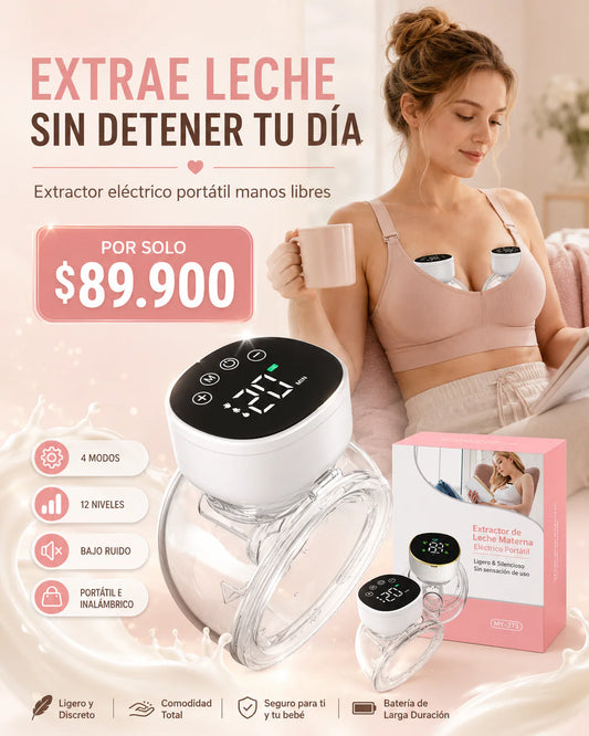 EXTRACTOR DE LECHE MATERNA