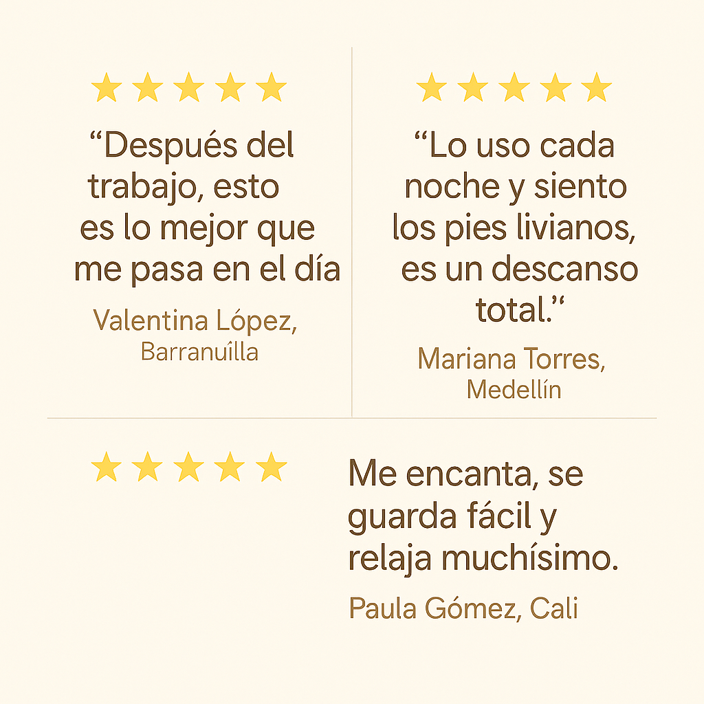 Despídete del cansancio con tu spa en casa - LAVA PIES.